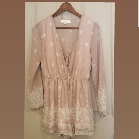 Love Tree Other - LOVE TREE | Baby Pink Romper